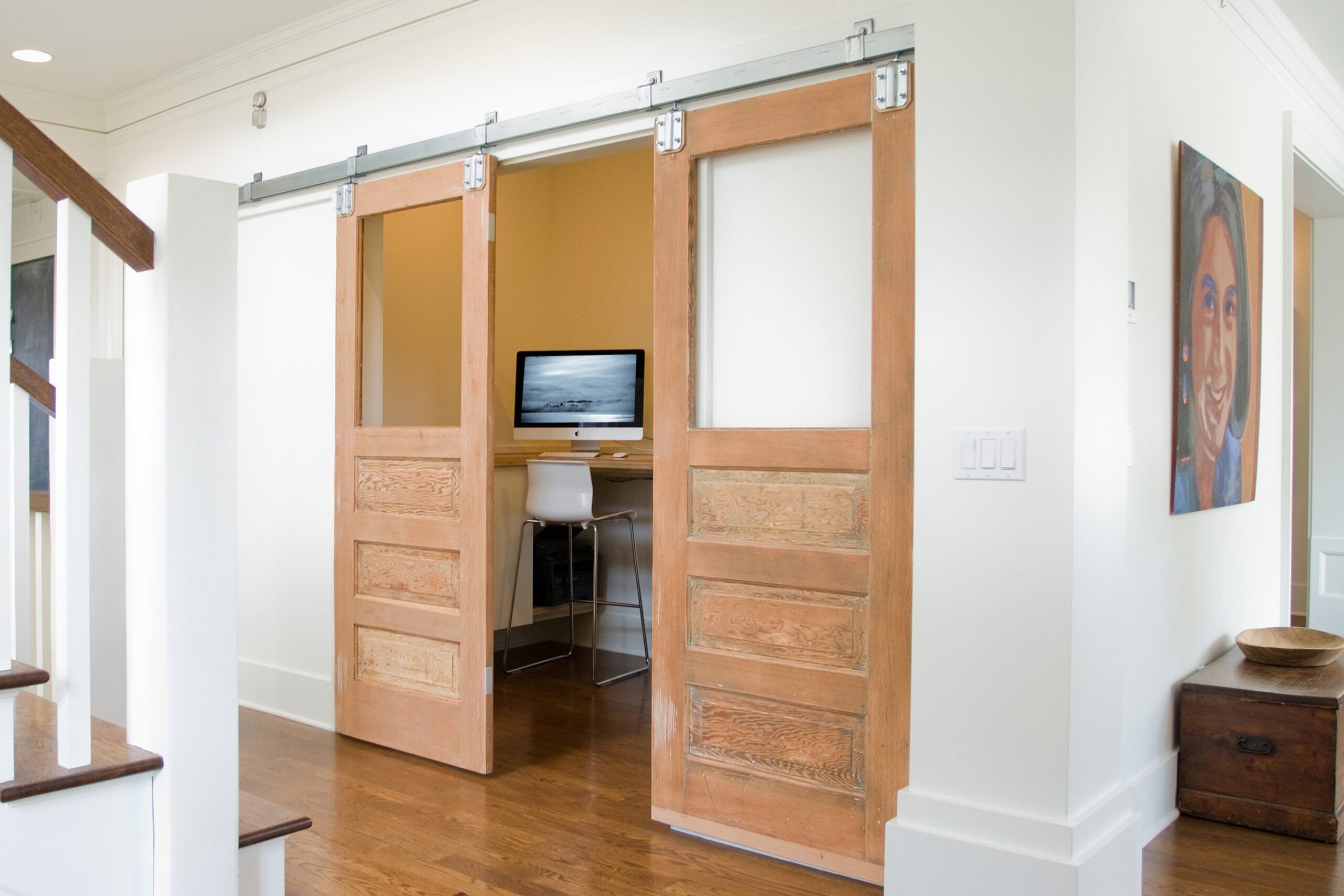 Raised Up Addition Office, Classic Seattle Transformation, Custom Home Design by BellCraft Architects