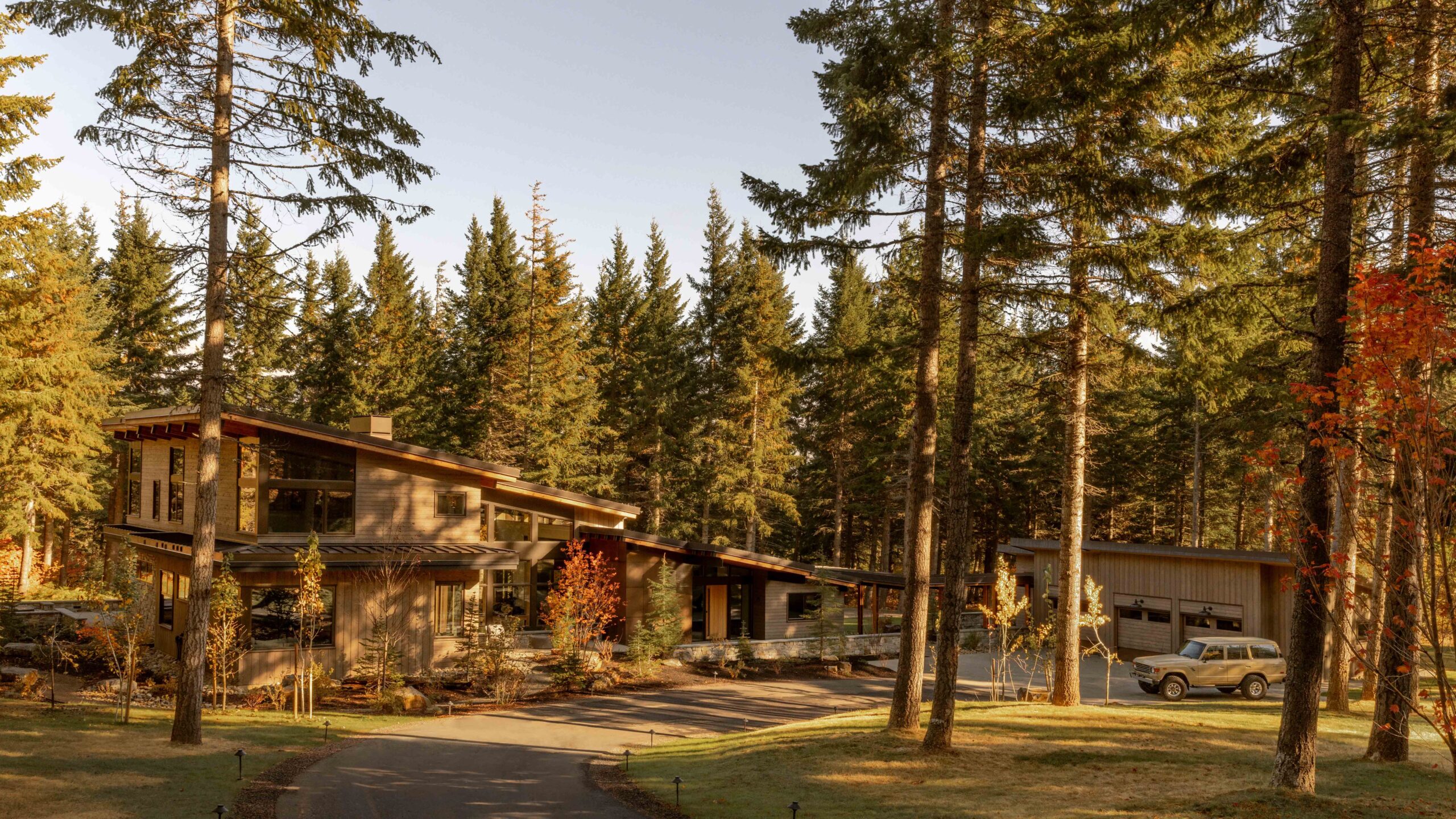 Goat Creek Retreat in Cle Elum, Washington, Custom Home Design by BellCraft Architects