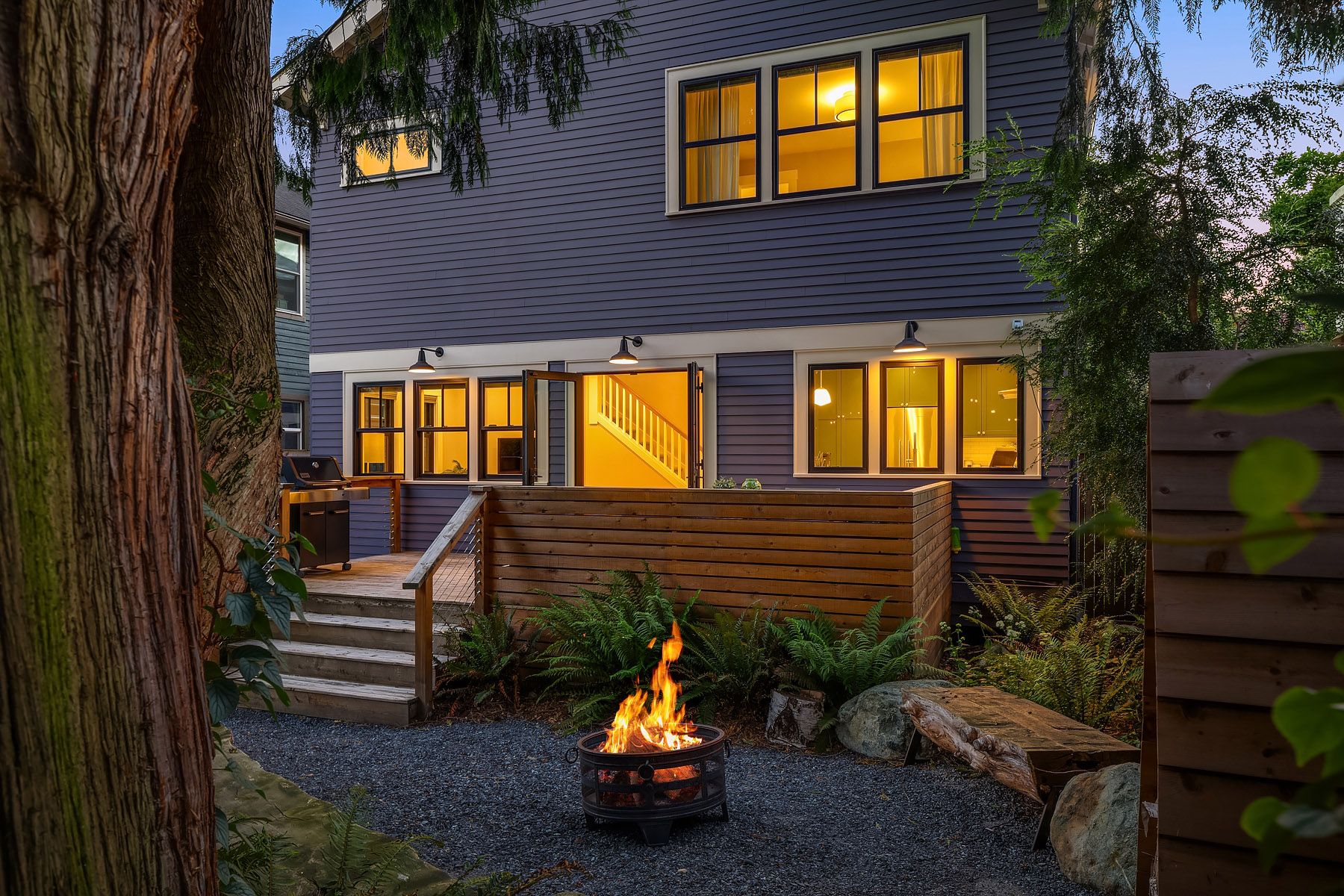 Craftsman Retake Addition Outdoor Living in Seattle, Washington, Custom Home Design by BellCraft Architects
