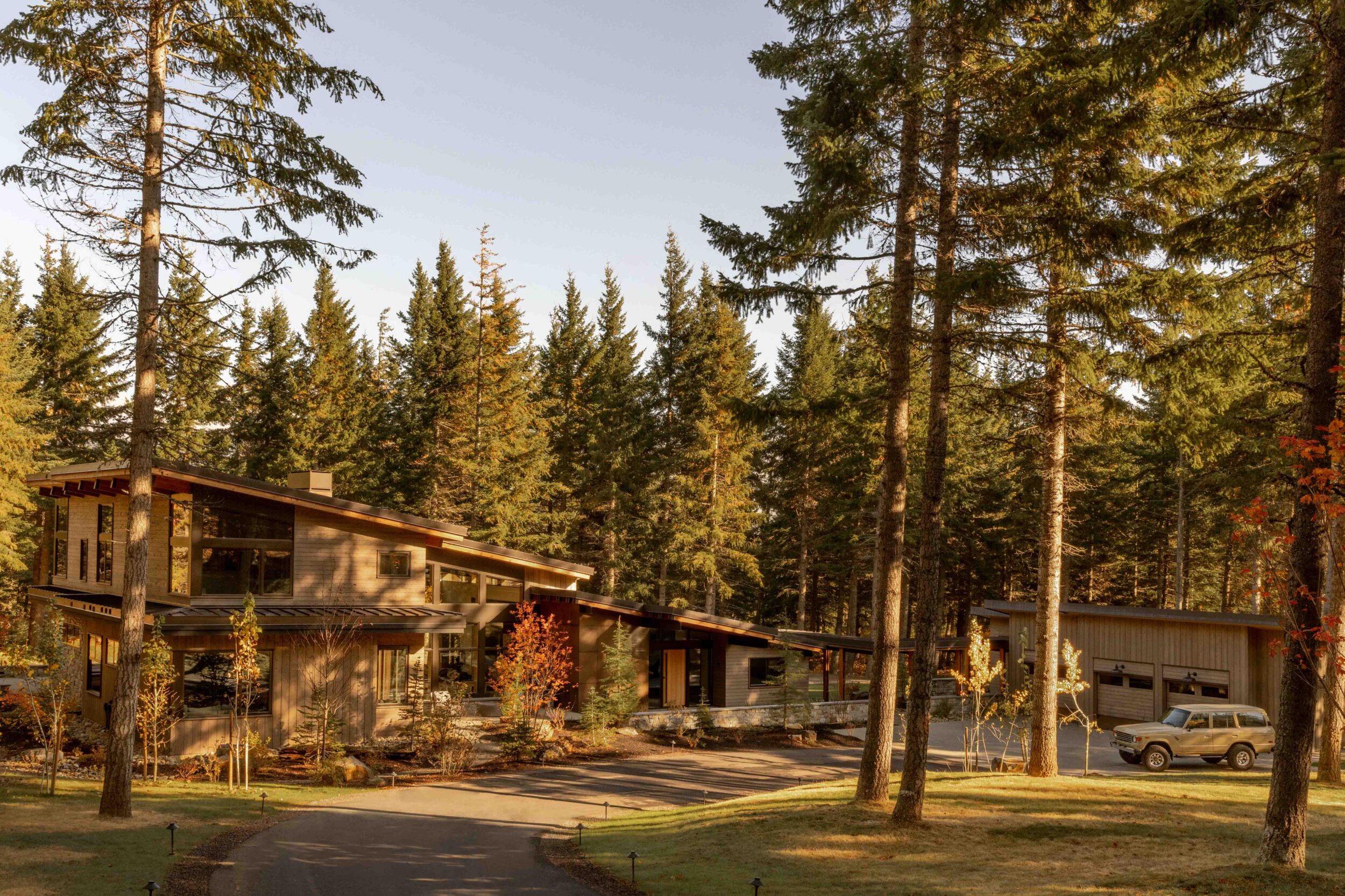 Goat Creek Retreat in Cle Elum, Washington, Custom Home Design by BellCraft Architects