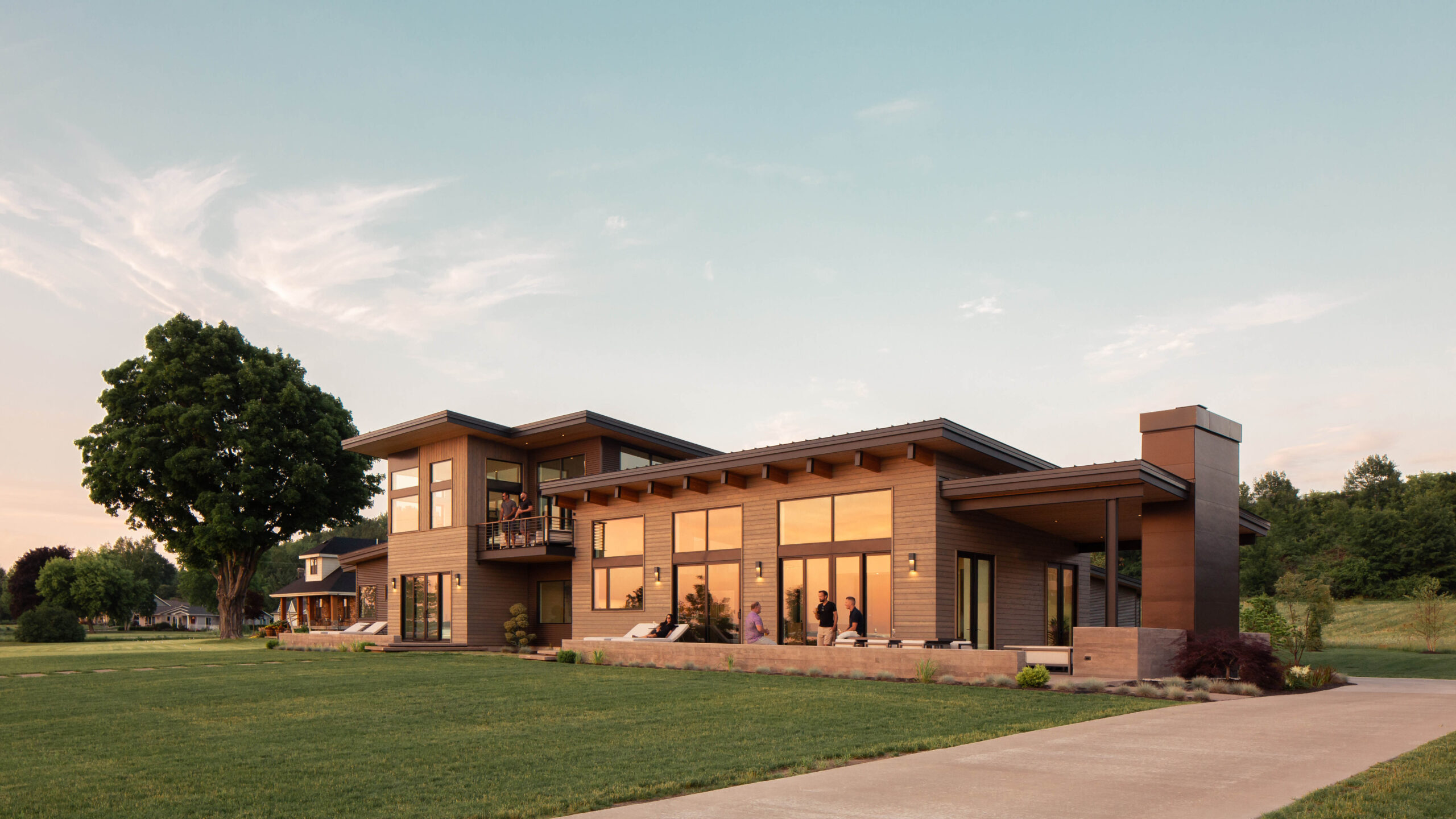 Mission West, Old Mission Lake House, Custom Home Design by BellCraft Architects