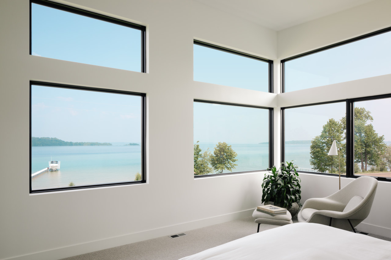 Mission West, Bedroom, Custom Home Design by BellCraft Architects