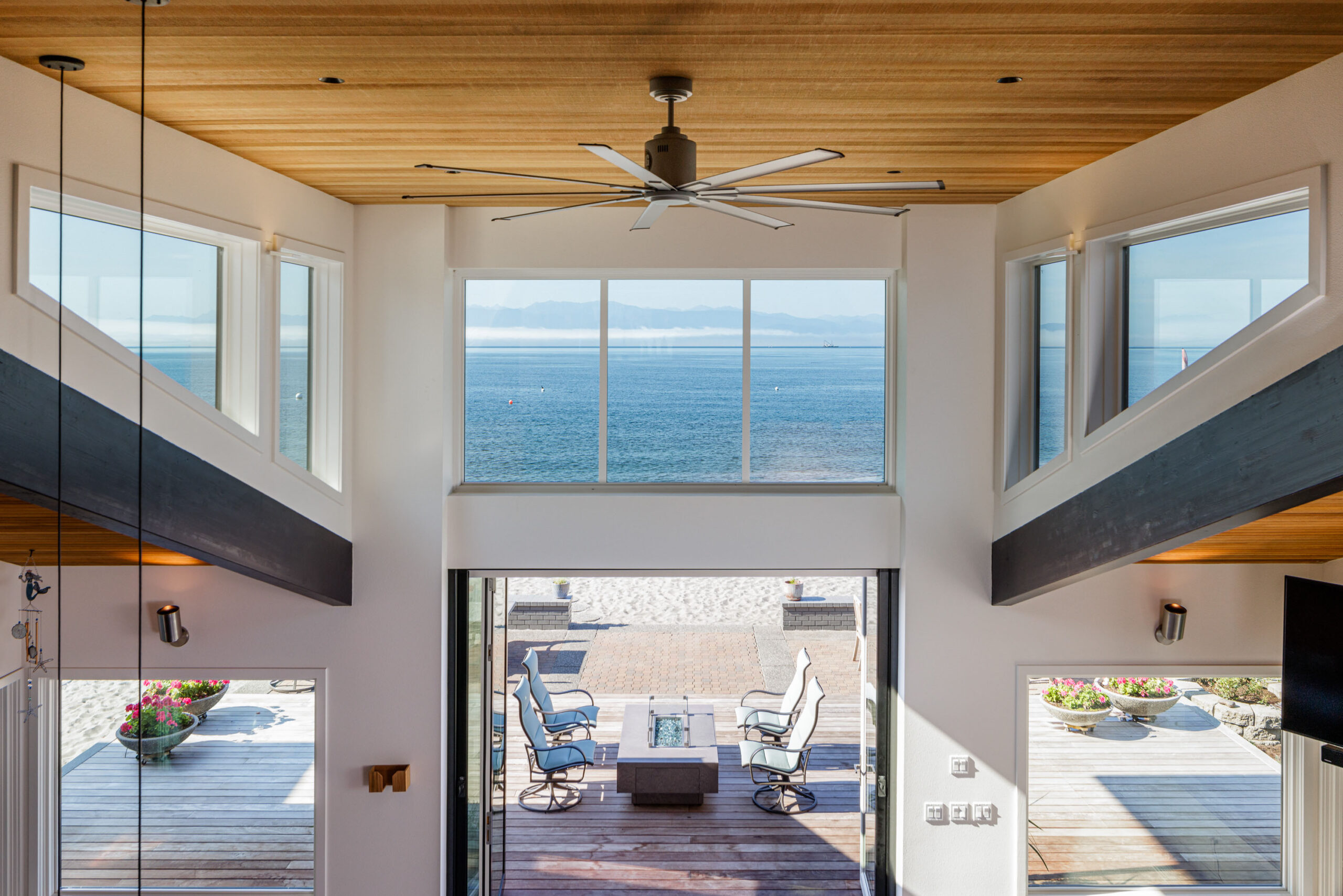 Mutiny Bay Clerest, Whidbey Island Beach House, Custom Home Design by BellCraft Architects