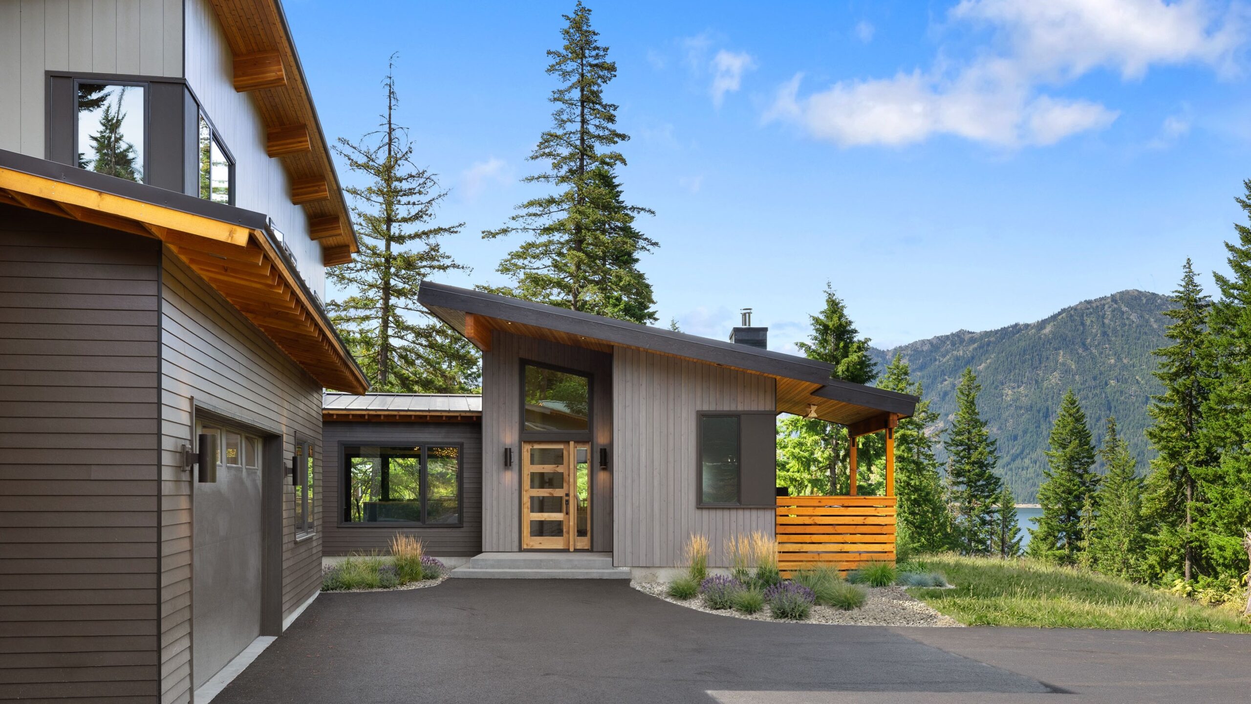 Hex Mountain in Cle Elum Lake, Washington, Custom Home Design by BellCraft Architects